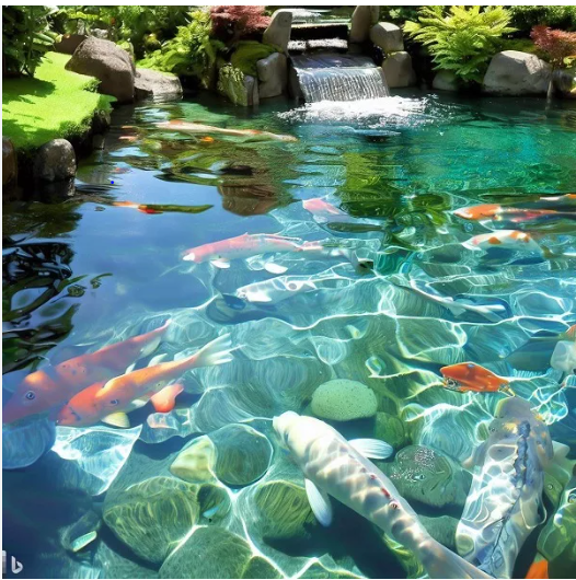 Koi Fish Pond